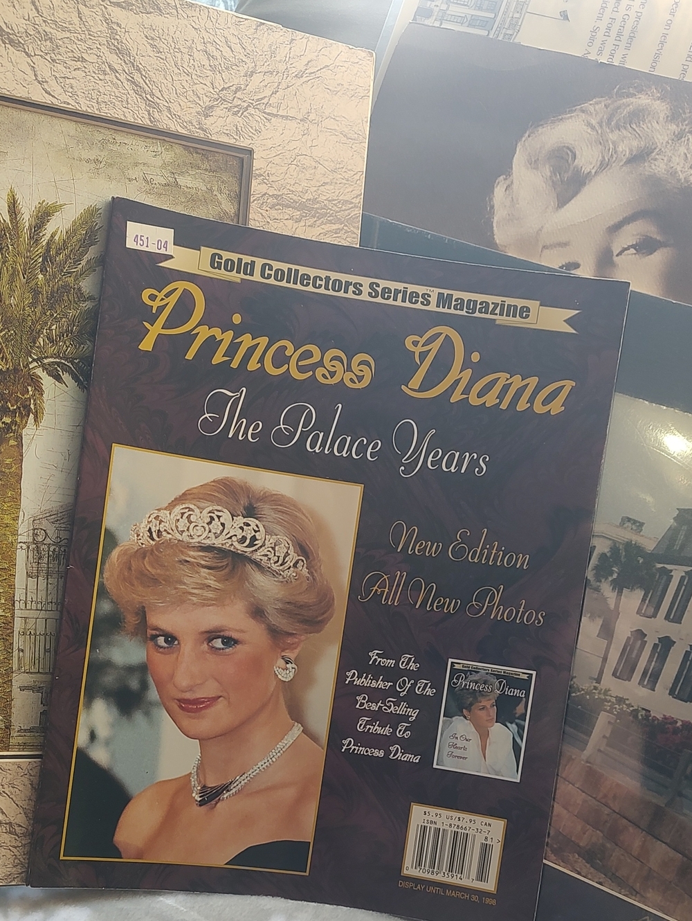 Princess Diana,The Palace Years, Vintage Magazine